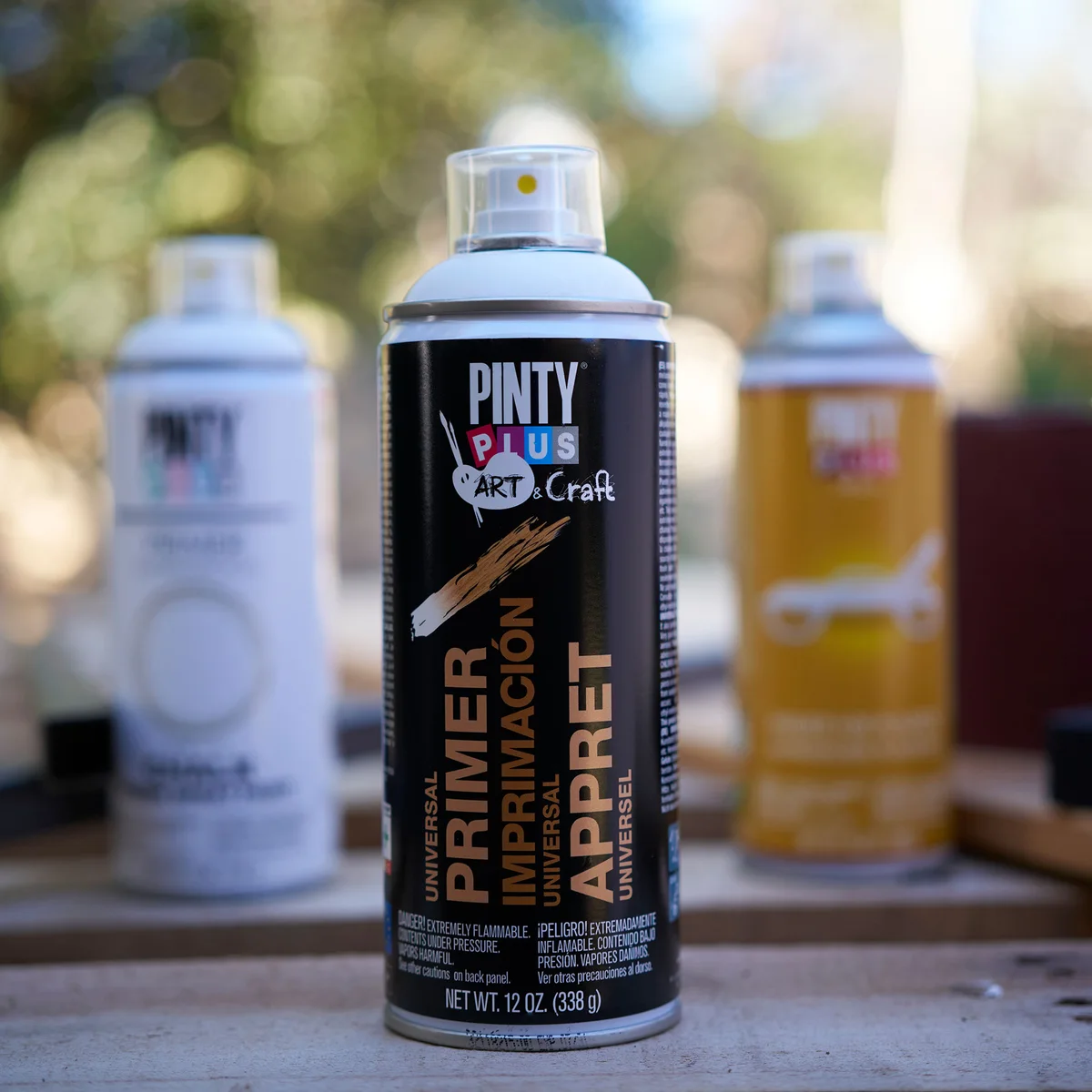 Application example for Pintyplus Universal Primer Spray for Art & Craft