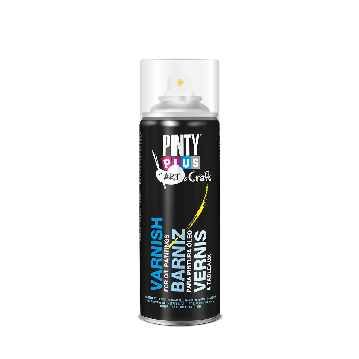 Pintyplus Varnish for Oil Paintings spray can