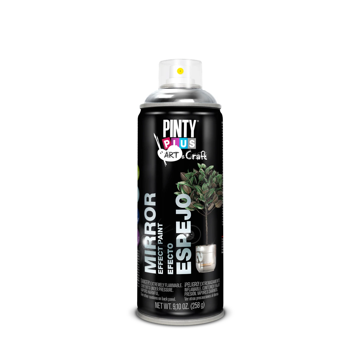 Pintyplus Mirror Effect Spray Paint for Glass