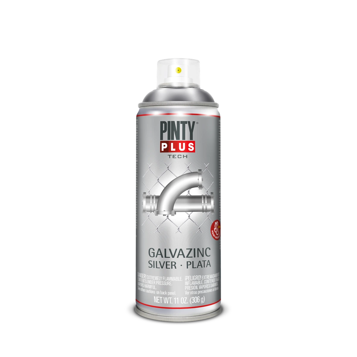 Pintyplus Galvazinc Silver Cold Galvanizing Spray