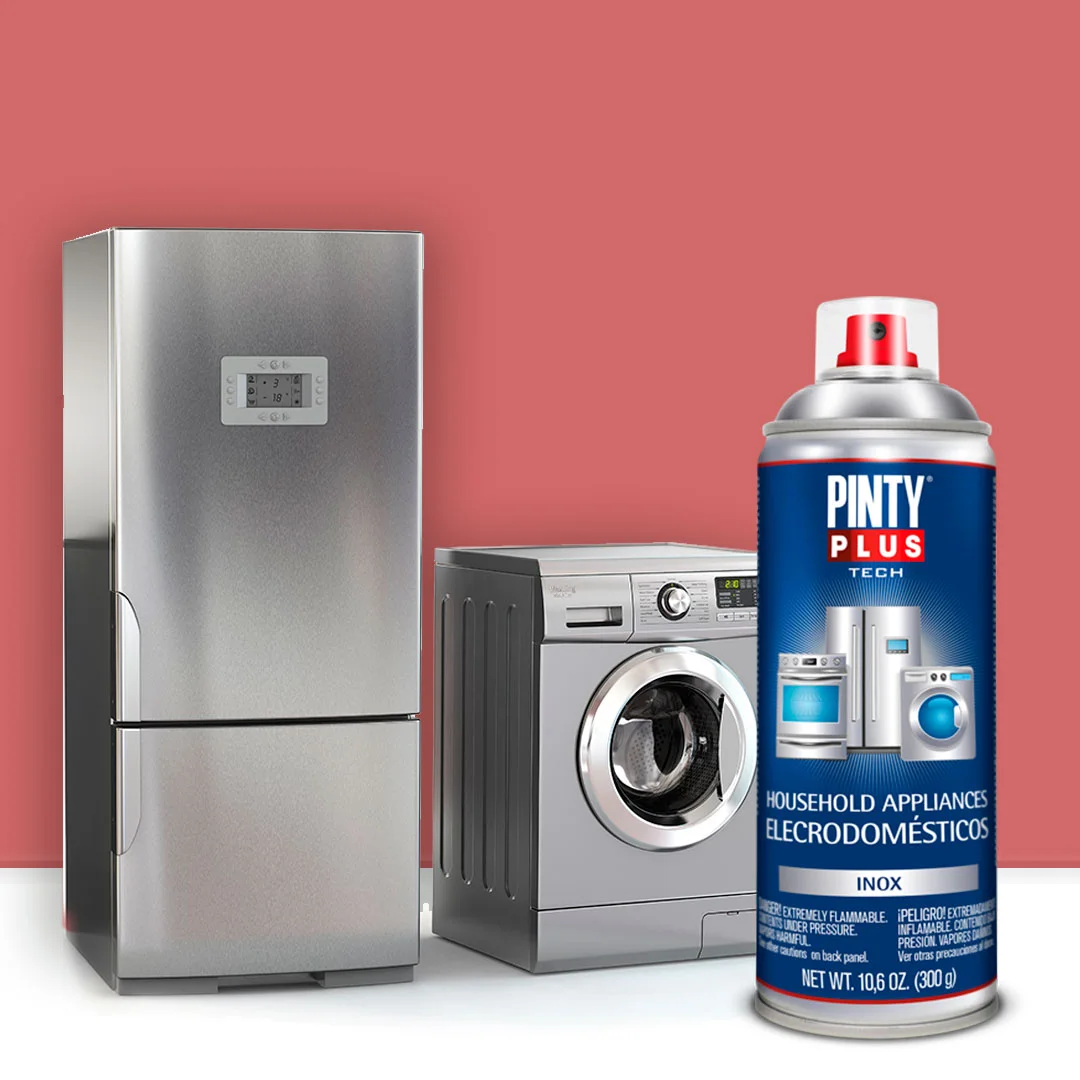 Product result and use context for Pintyplus Household Appliance INOX Spray Paint