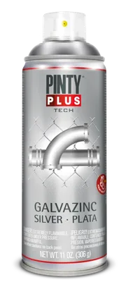 Pintyplus Galvazinc Silver Cold Galvanizing Spray