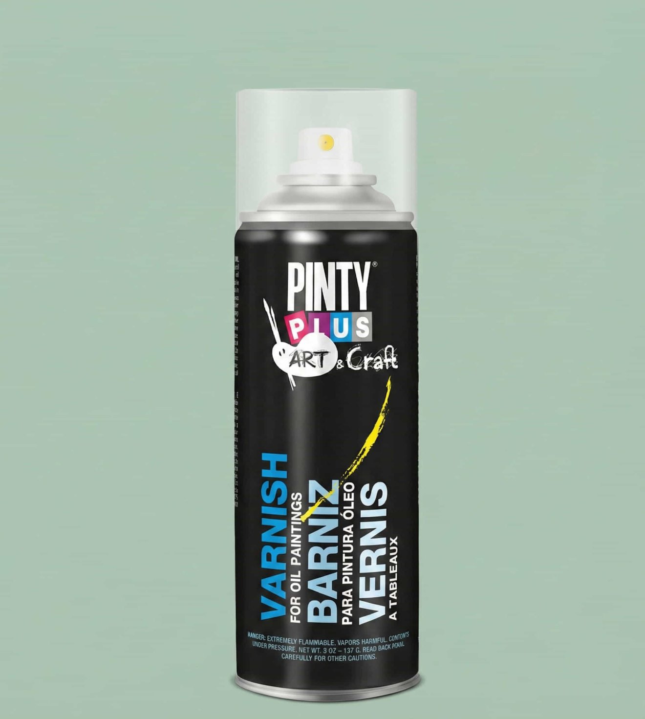 Pintyplus Art and Craft varnish spray for oil paintings