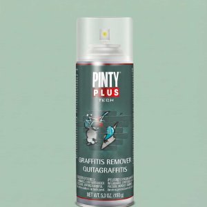 Pintyplus Tech Graffitis Remover spray can front view on clean background