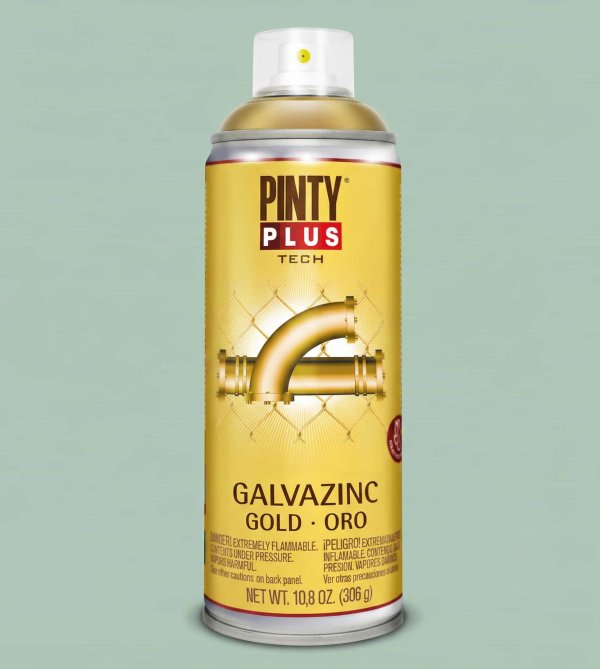 Cold galvanizing compound gold