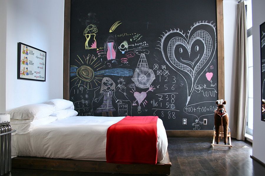 Chalkboard Wall in Room