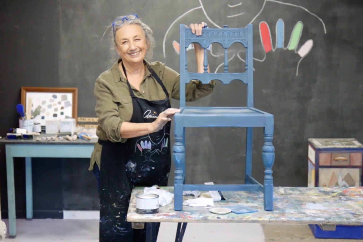 Chalk Paint Distressing Technique