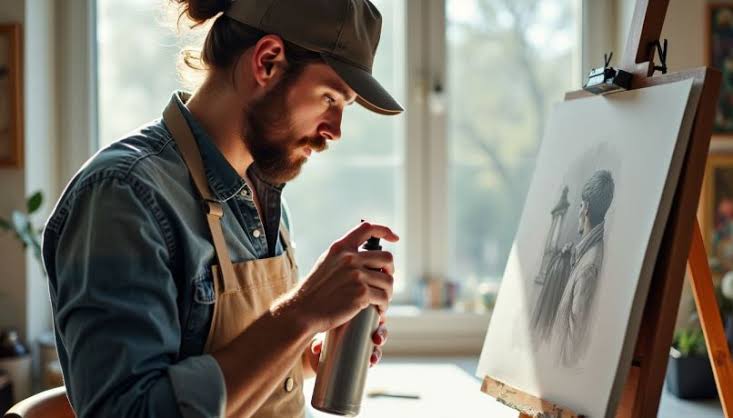 Why Every Artist Needs a Fixative Spray in Their Studio