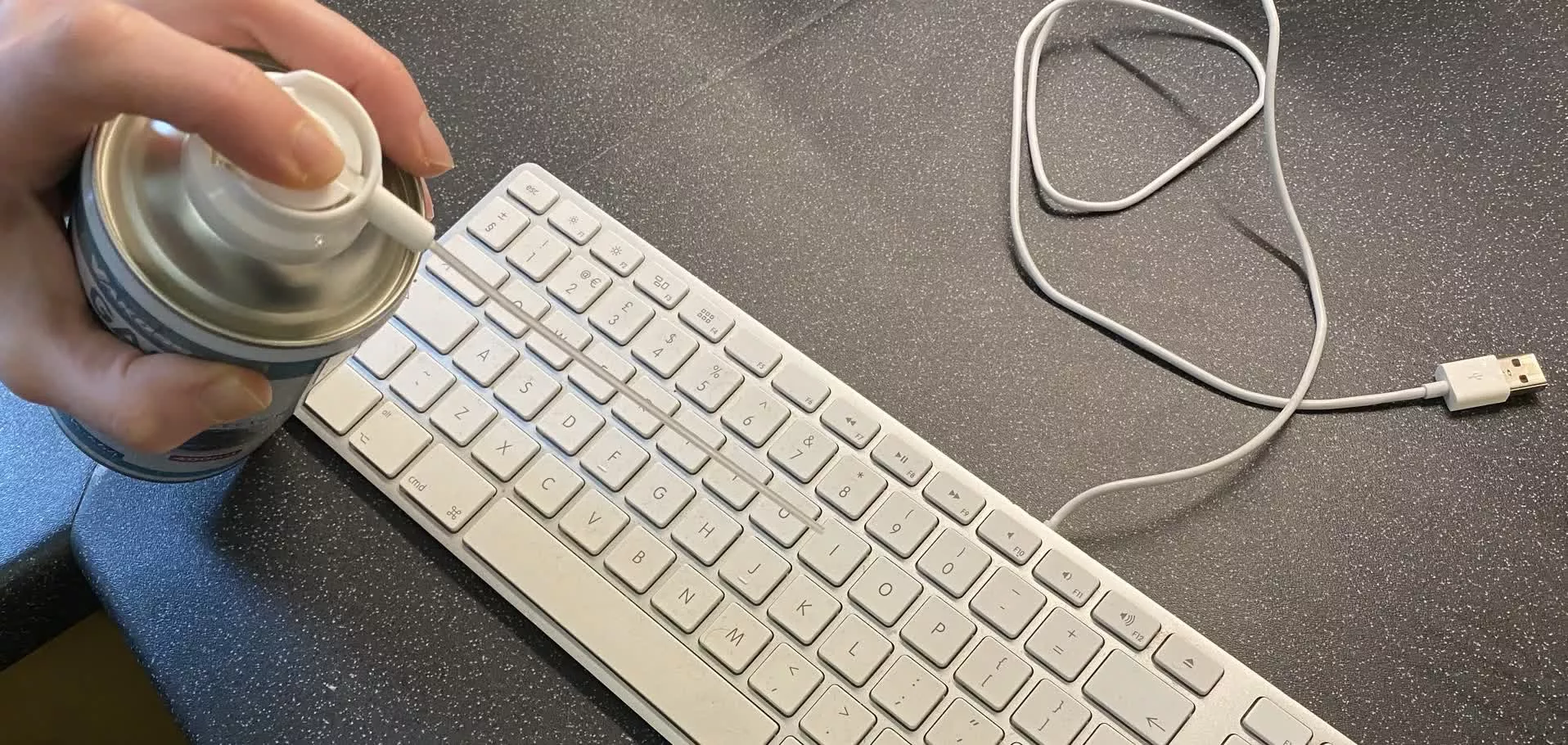The Smart Way to Clean Electronics and Keyboards with Compressed Air