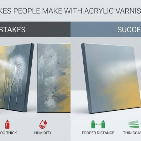 Acrylic Varnish Spray Mistakes