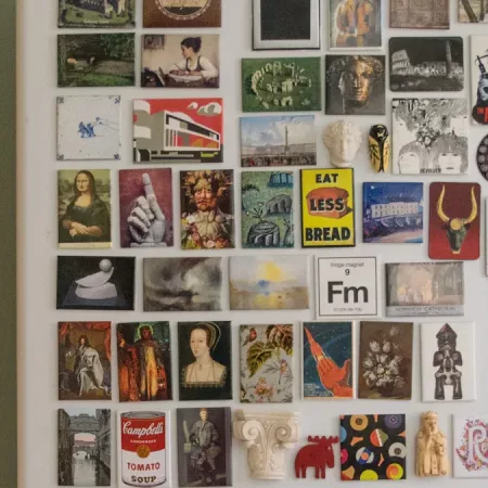 Magnetic wall paint that turns any wall into a smart organization board